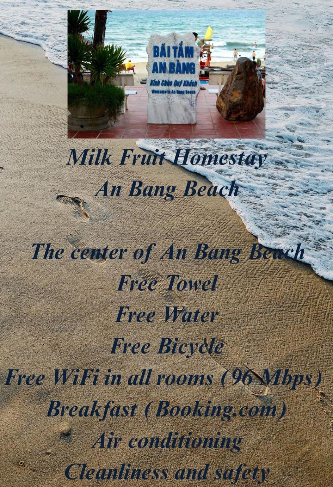 Milk Fruit Homestay - An Bang Beach Hoi An Eksteriør bilde